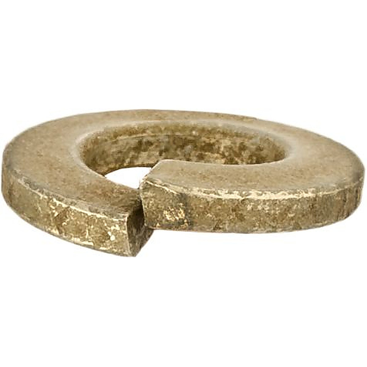 Auveco - 11928 - 7/16 High Alloy Split Lock Washer - Zinc/Yellow
