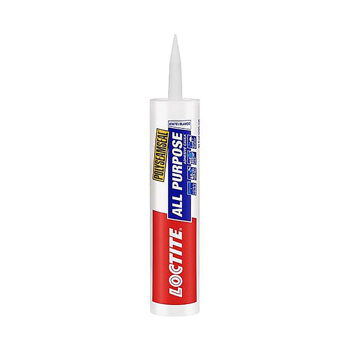 Loctite - 2154751 - Polyseamseal White Acrylic Latex All Purpose Adhesive Caulk 10 oz