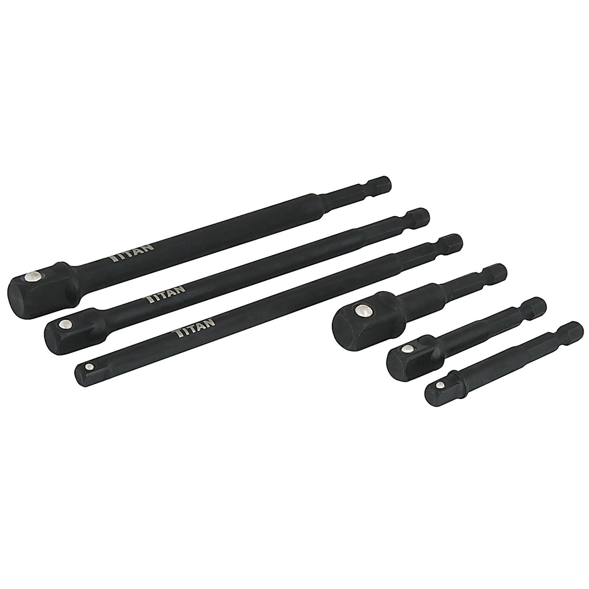 Titan - 12087 - 6 Pc. Impact Socket Adapter Set
