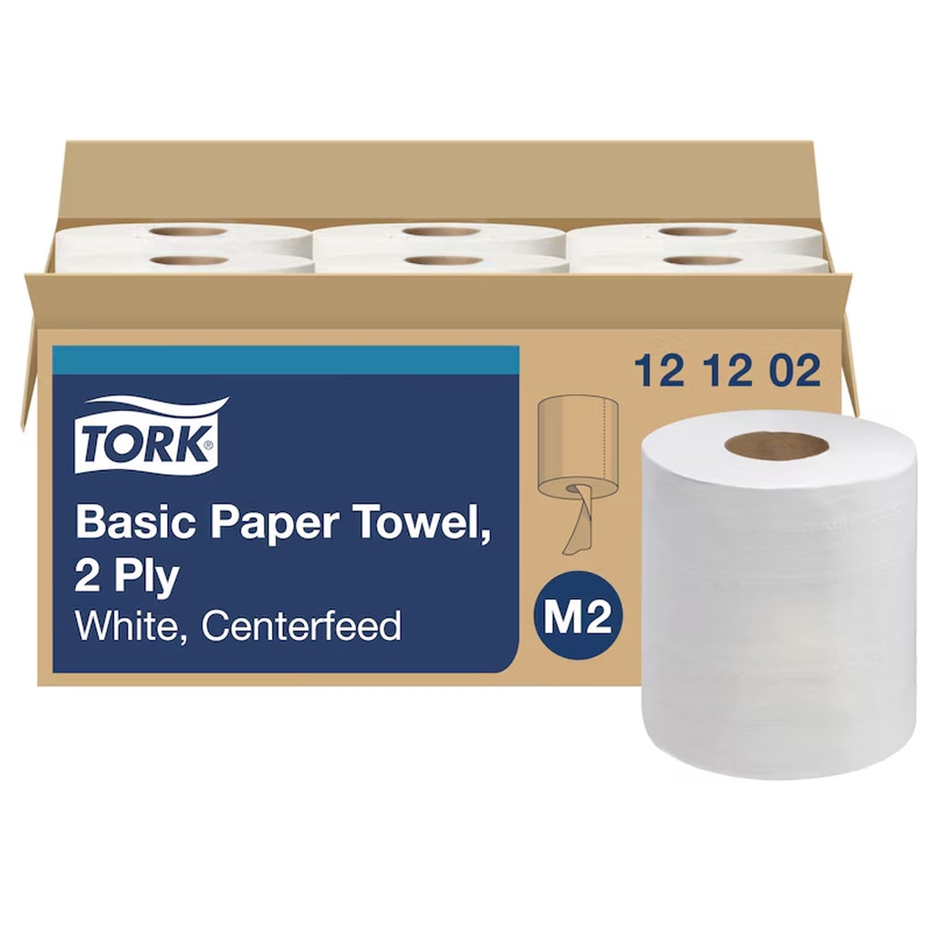 Tork - 121202 - Advanced Soft Centerfeed Hand Towel, 2-Ply, White - 6/Case