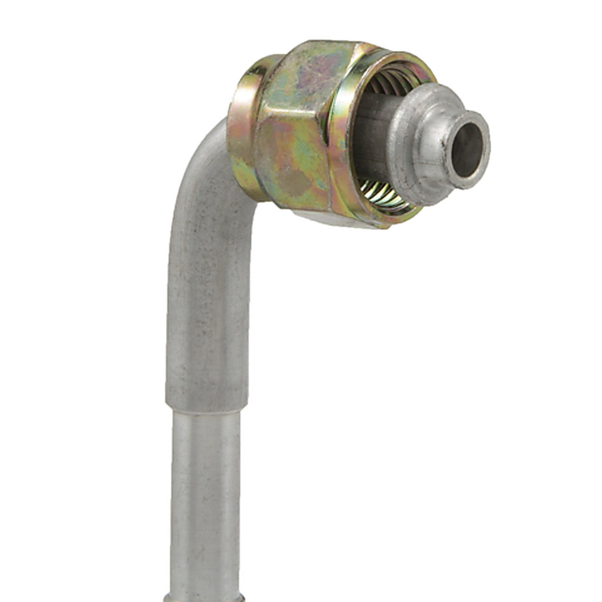 Four Seasons - 12206 - 90 Degree Female O-Ring, Aluminum, Standard Diameter Barb and Clamp, A/C Fitting
