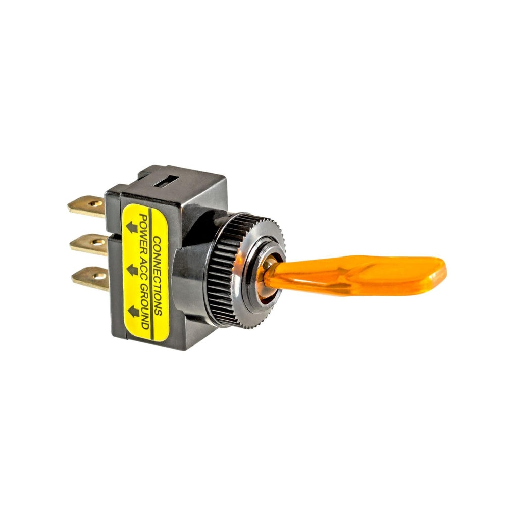 Auveco - 12236 - Illuminated Toggle Switch Amber