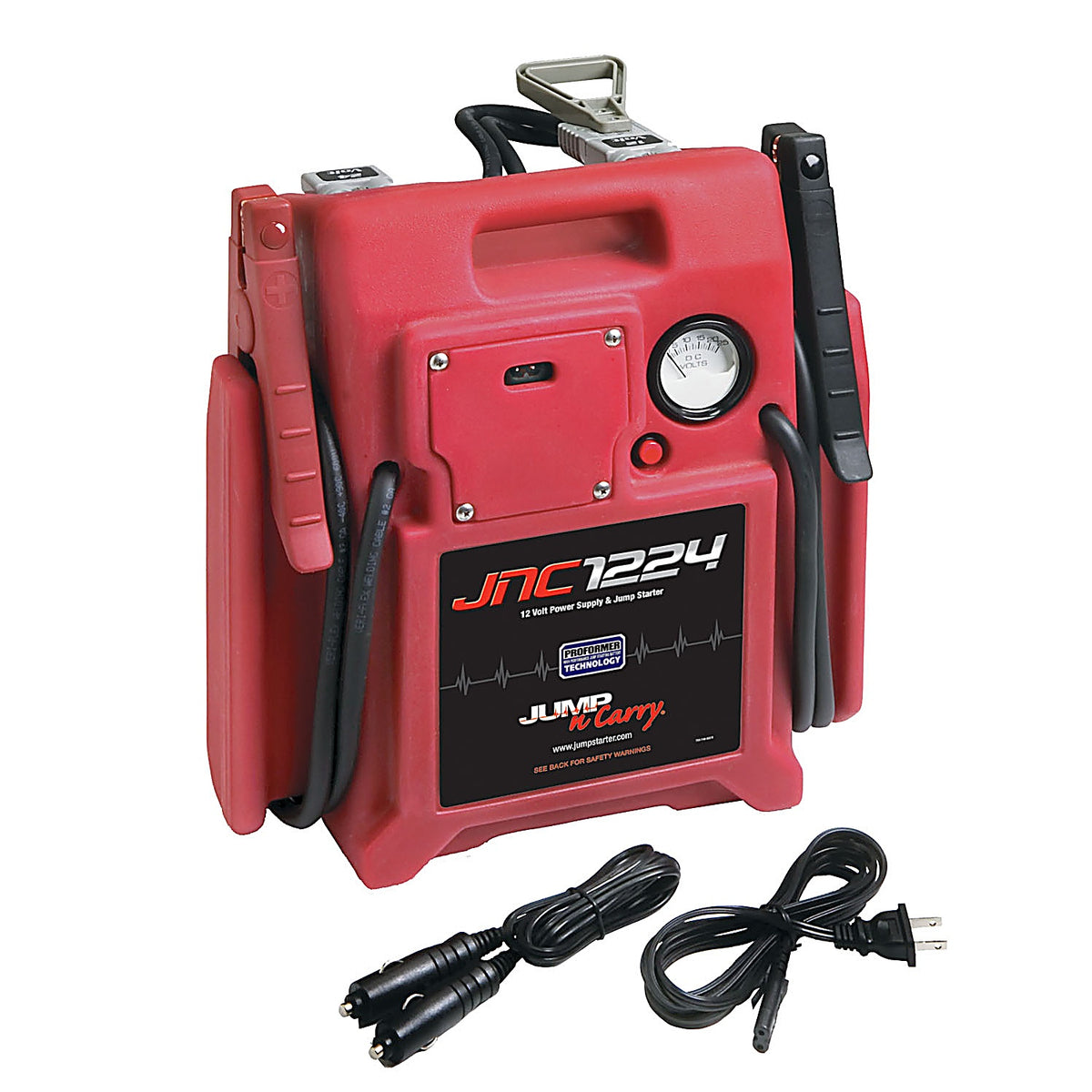 Jump-N-Carry - 1224 - Jump-N-Carry 3400 Peak Amp 12/24 Volt Jump Starter