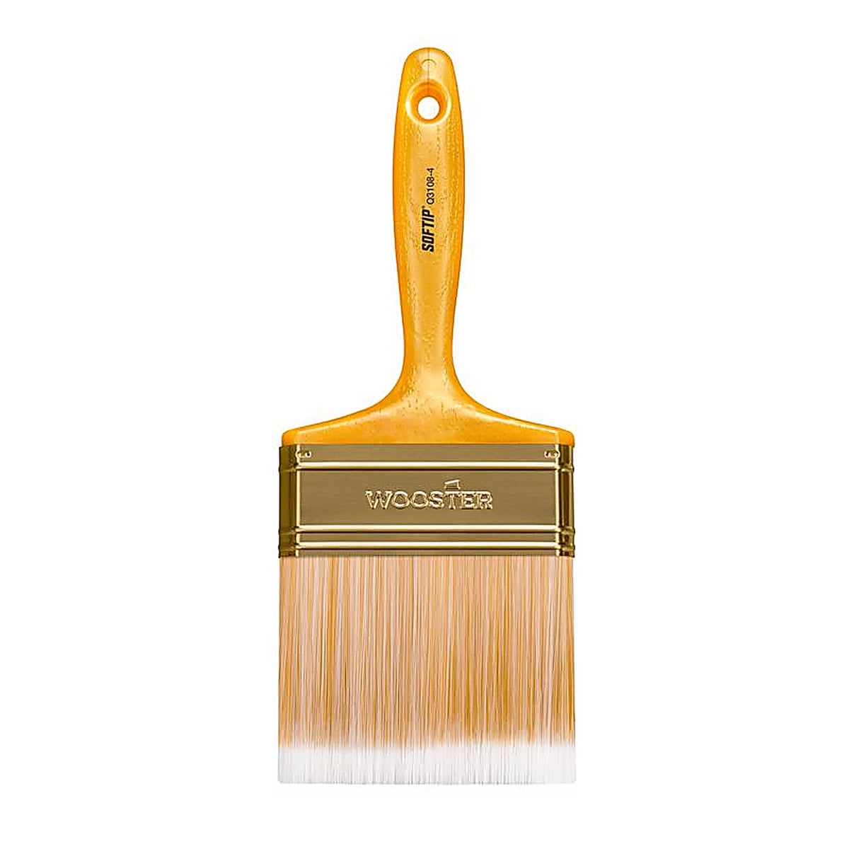 Wooster - Q3108-4 - Softip 4 in. W Flat Paint Brush
