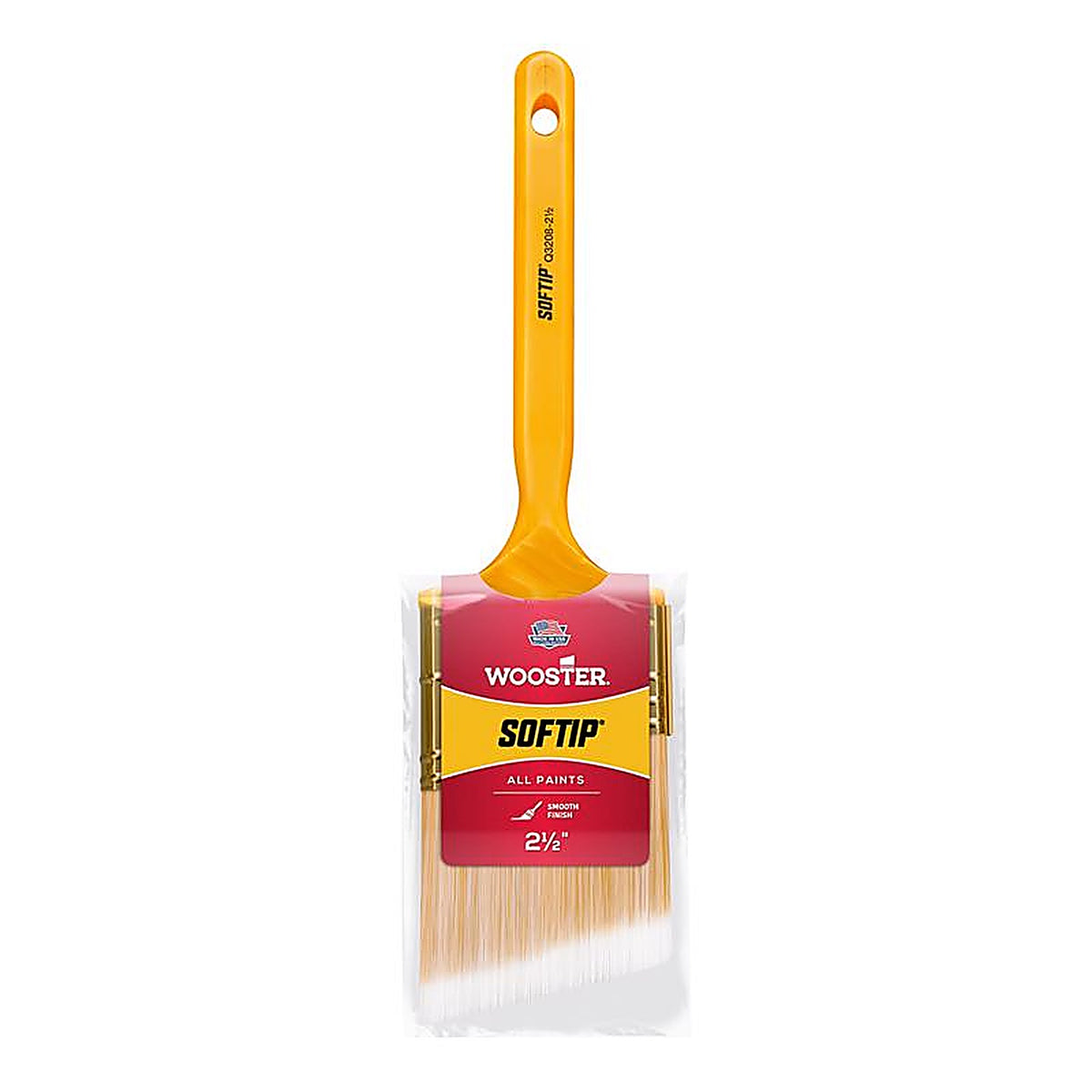 Wooster - Q3208-21/2 - Softip 2 1/2 in. W Angle Trim Paint Brush