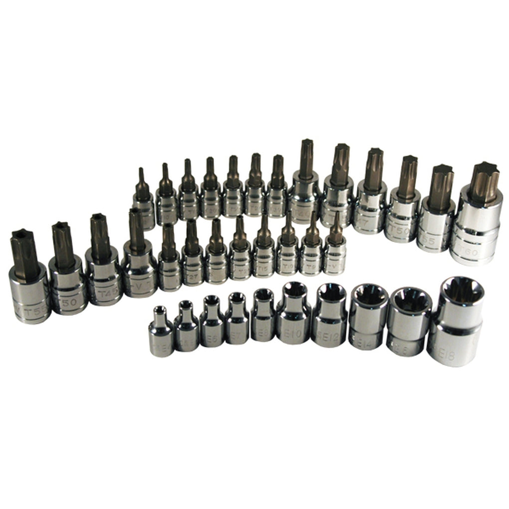 ATD - 125 - 35 Pc. Star Bit Socket Set