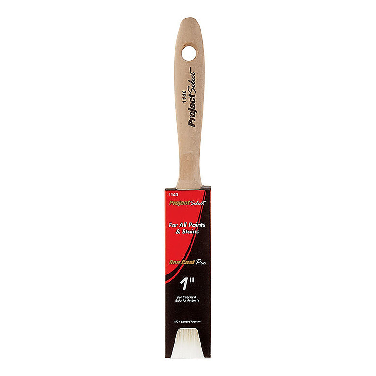 Linzer - 1140-1 - Project Select 1 in. W Flat Paint Brush