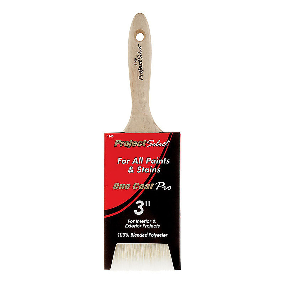Linzer - 1140-3 - Project Select 3 in. W Flat Paint Brush