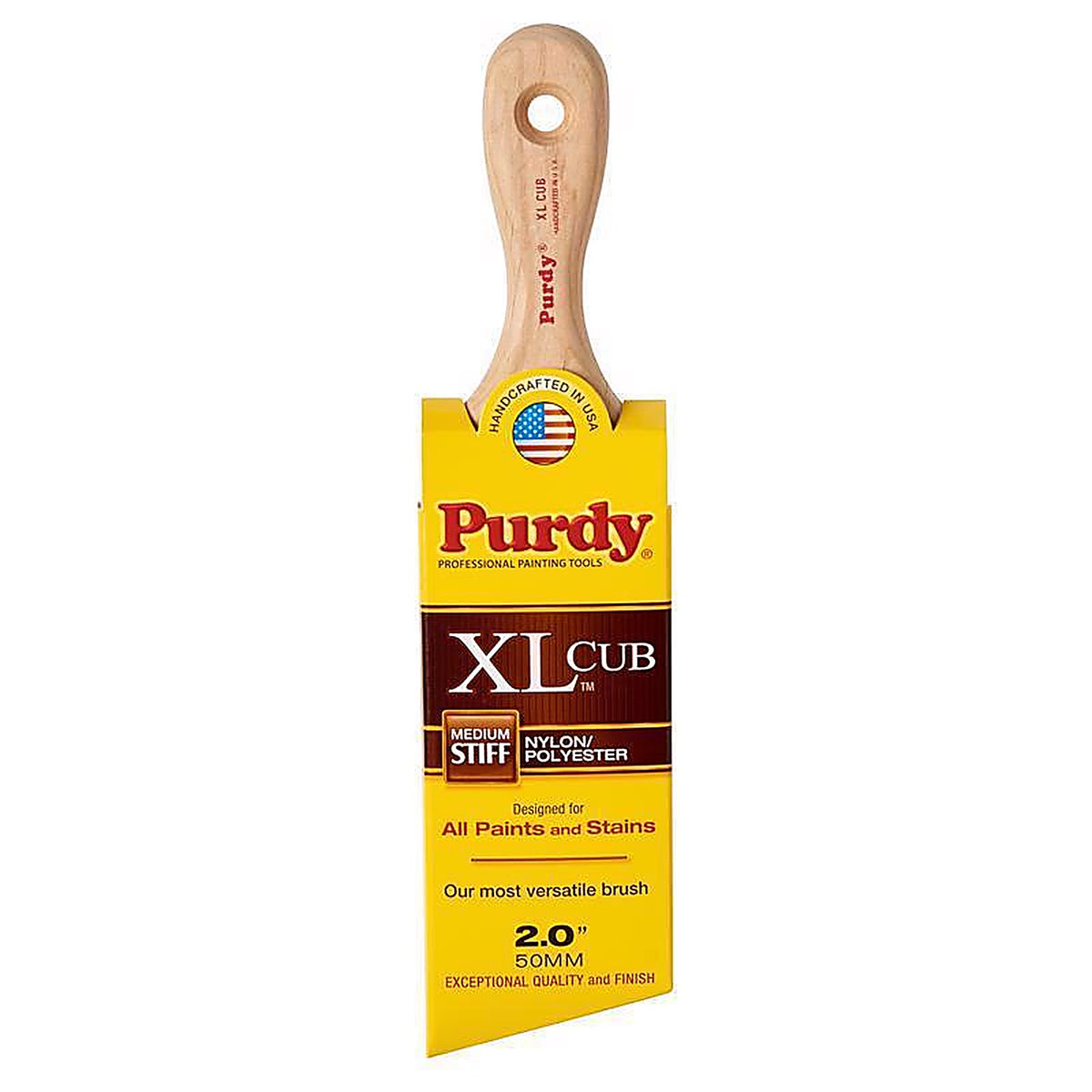 Purdy - 144153320 - XL Cub 2 in. Medium Stiff Angle Trim Paint Brush