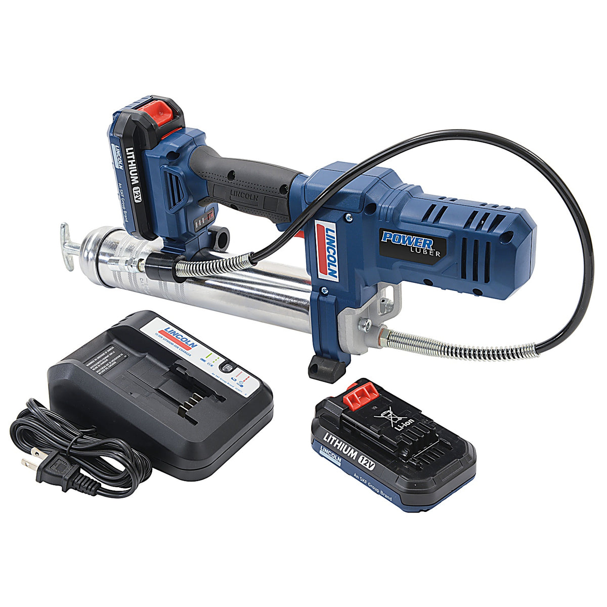 Lincoln - 1264 - 12V Li-Ion PowerLuber Two Battery Kit