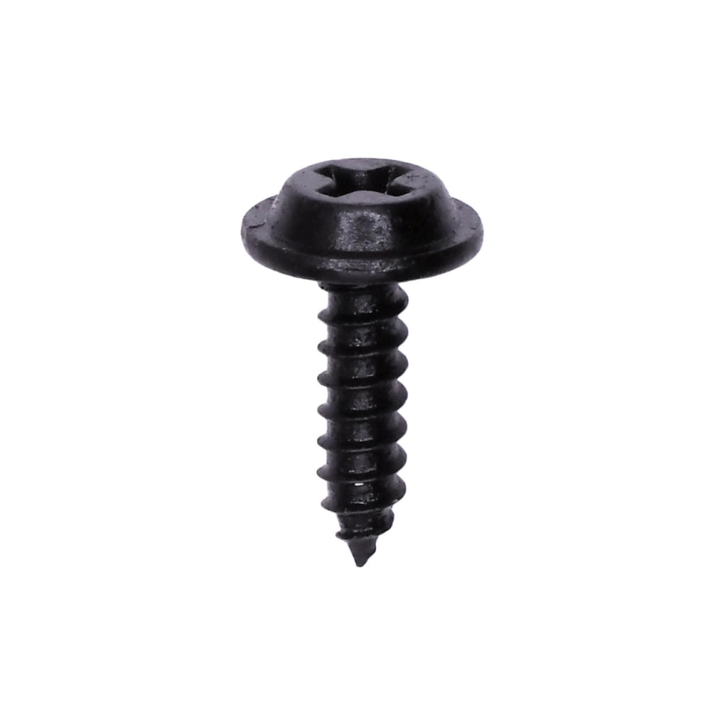 Auveco - 12950 - Phillips Flat Washer Head Tapping Screw #6 X 1/2 in Black