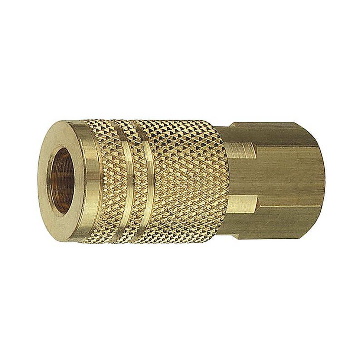 Tru-Flate - TRFL13235 - Brass Quick Change Coupler 1/4 in. FPT 1 pc