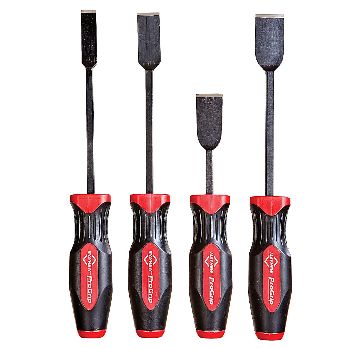 Mayhew - 13082 - 4Pc. Progrip Straight Scraper Set