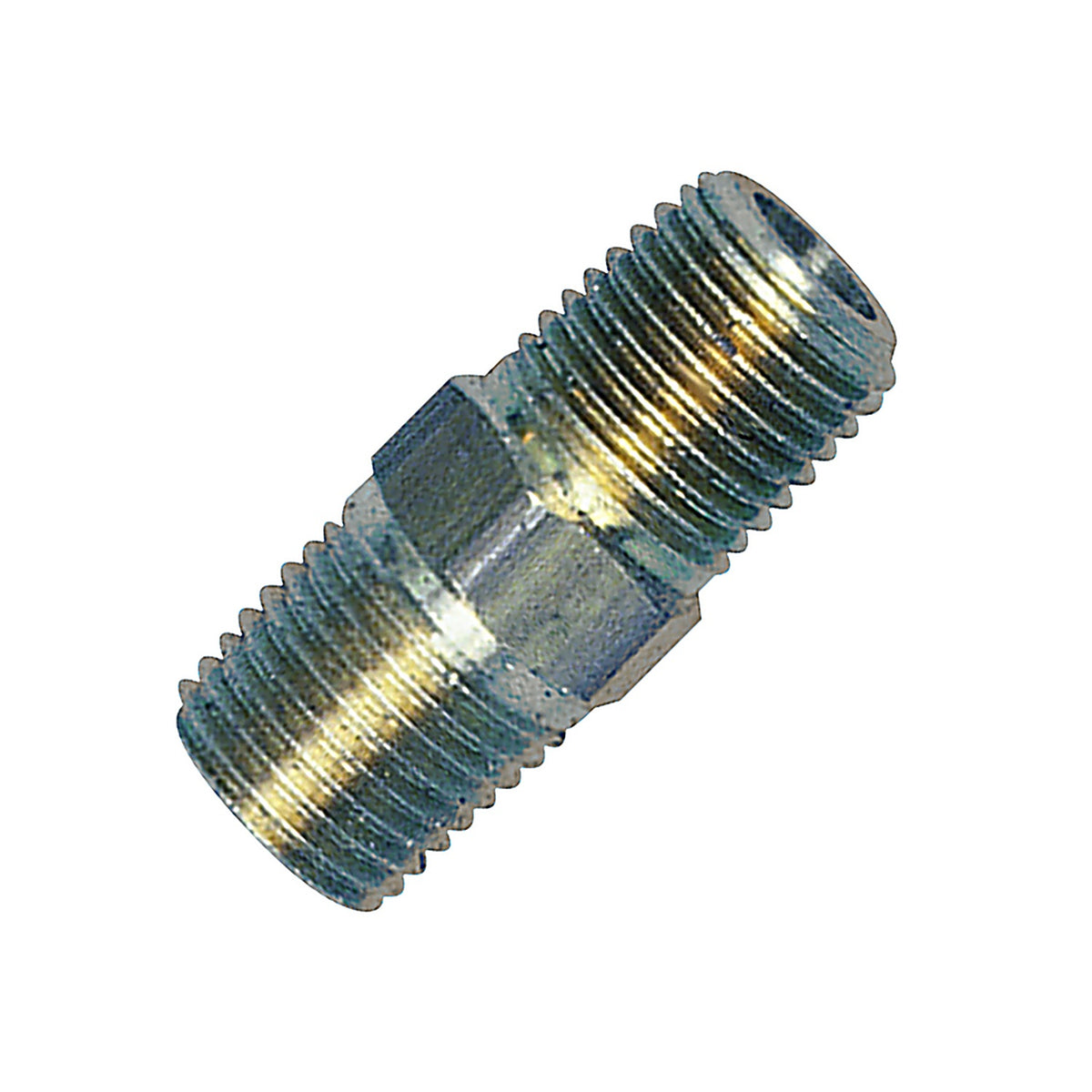 Tru-Flate - TRFL21505 - Brass Coupling 1/4 in. Male 1 pc