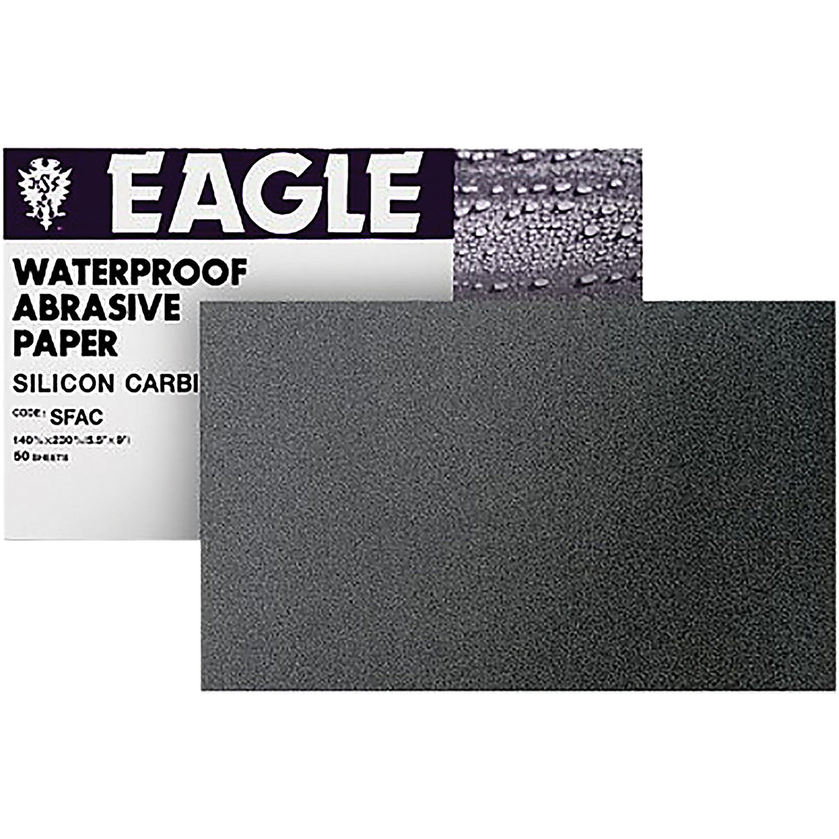 Eagle Abrasives - 131-2000 - Waterproof 1/2 Sheets CC-P2000