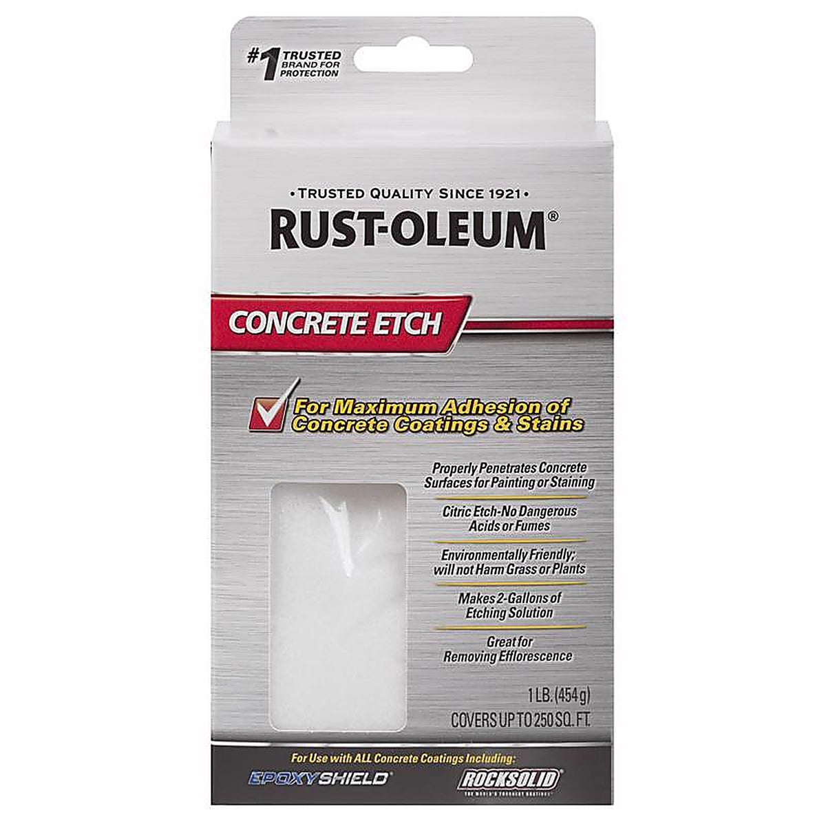 Rust-Oleum - 238475 - EpoxyShield Transparent Clear Concrete Etch 1 lb