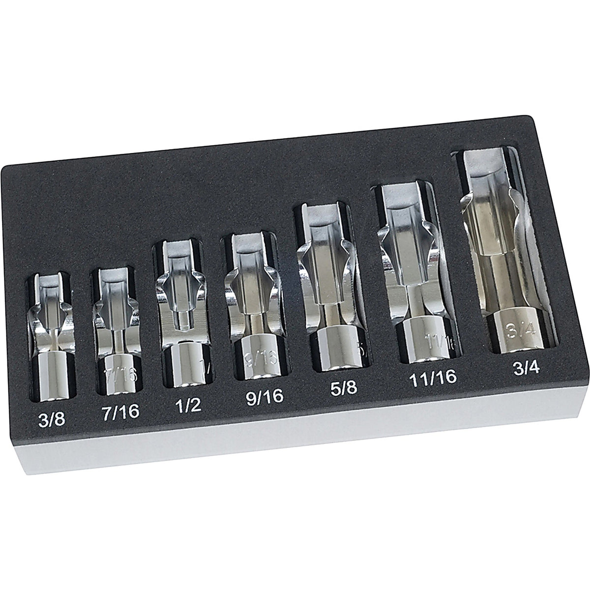 Lisle - 13180 - SAE Flare Nut Socket Set, 7 Piece