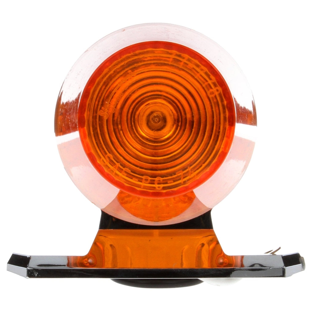 Trucklite - 1319A - Chrome Bulb Replaceable Cab Marker