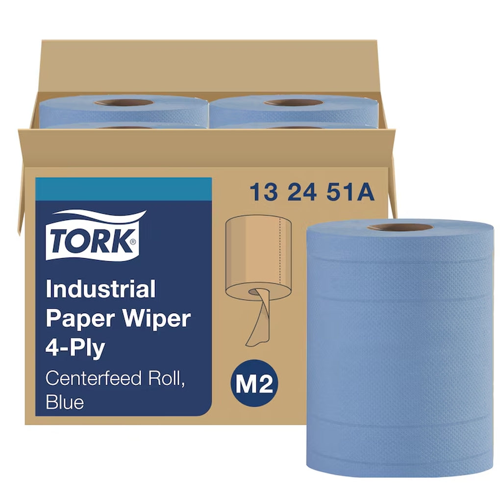 Tork - 132451A - Industrial Paper Wiper - 4/Case