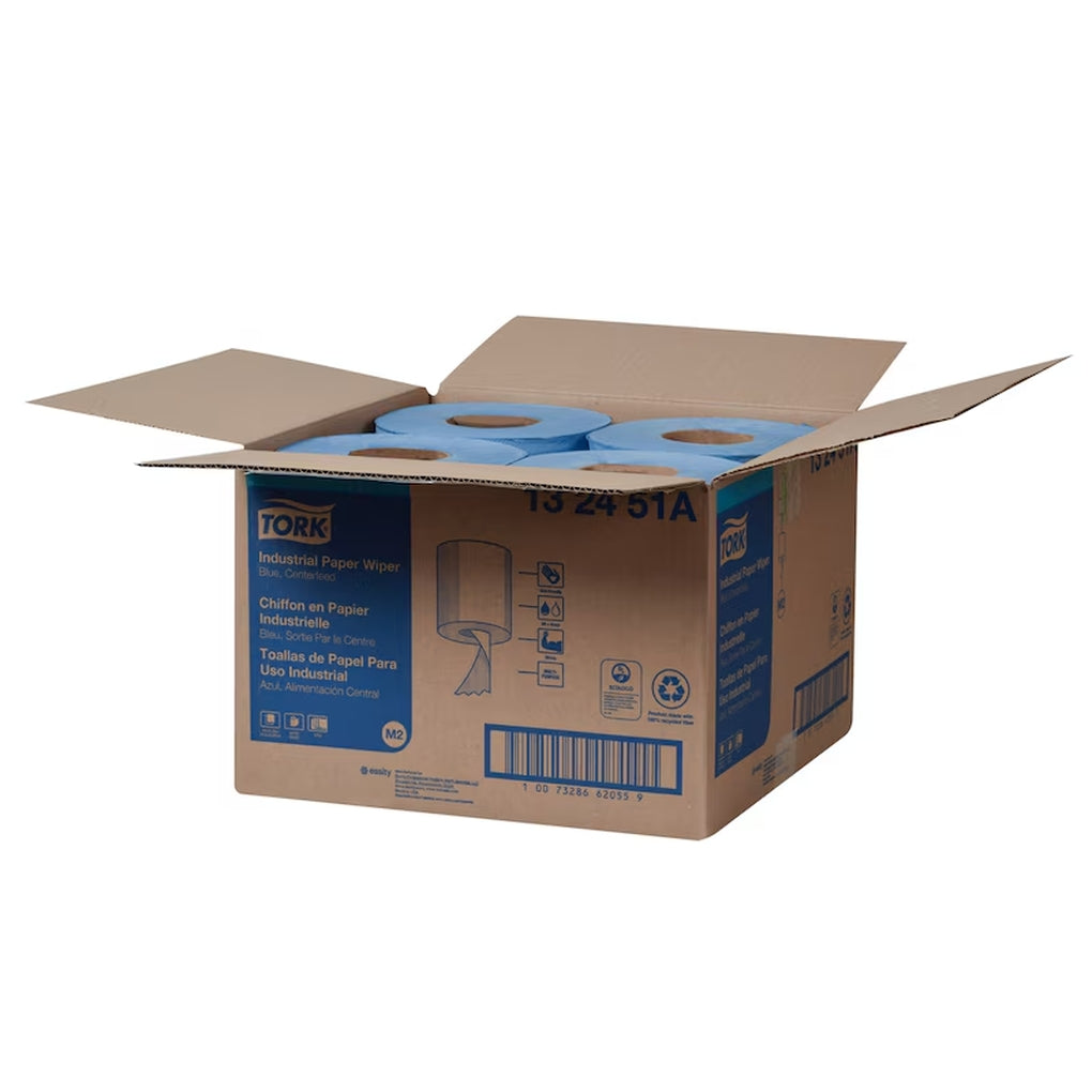 Tork - 132451A - Industrial Paper Wiper - 4/Case