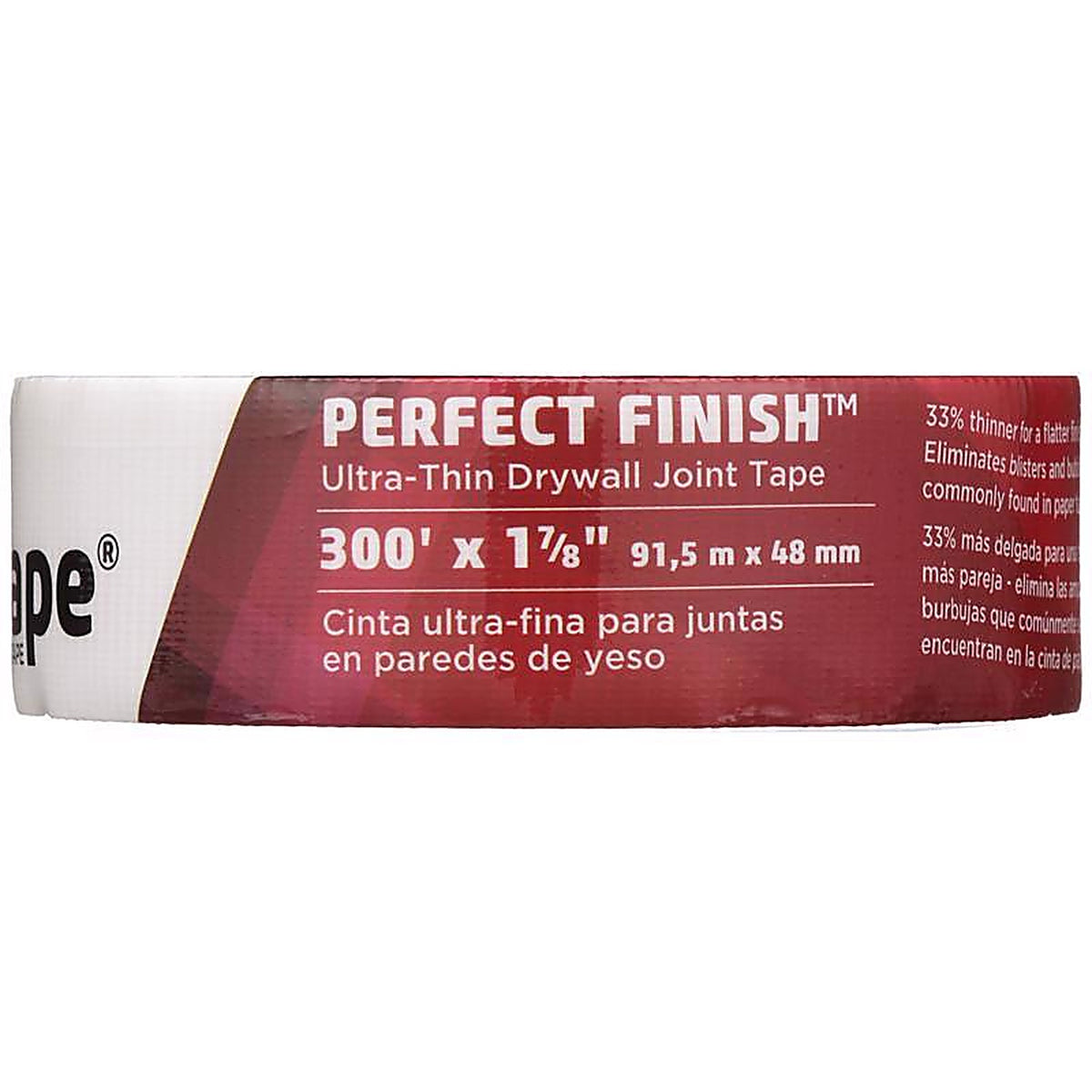 Saint-Gobain - FDW8654-U - Fiba Tape 300 ft. L X 1-7/8 in. W Fiberglass Mesh White Self Adhesive Drywall Joint