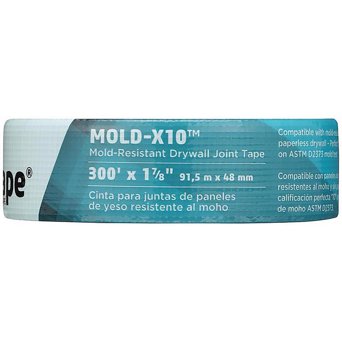 Saint-Gobain - FDW8664-U - FibaTape Mold-X10 300 ft. L X 1-7/8 in. W Fiberglass Mesh Green Self Adhesive Dr