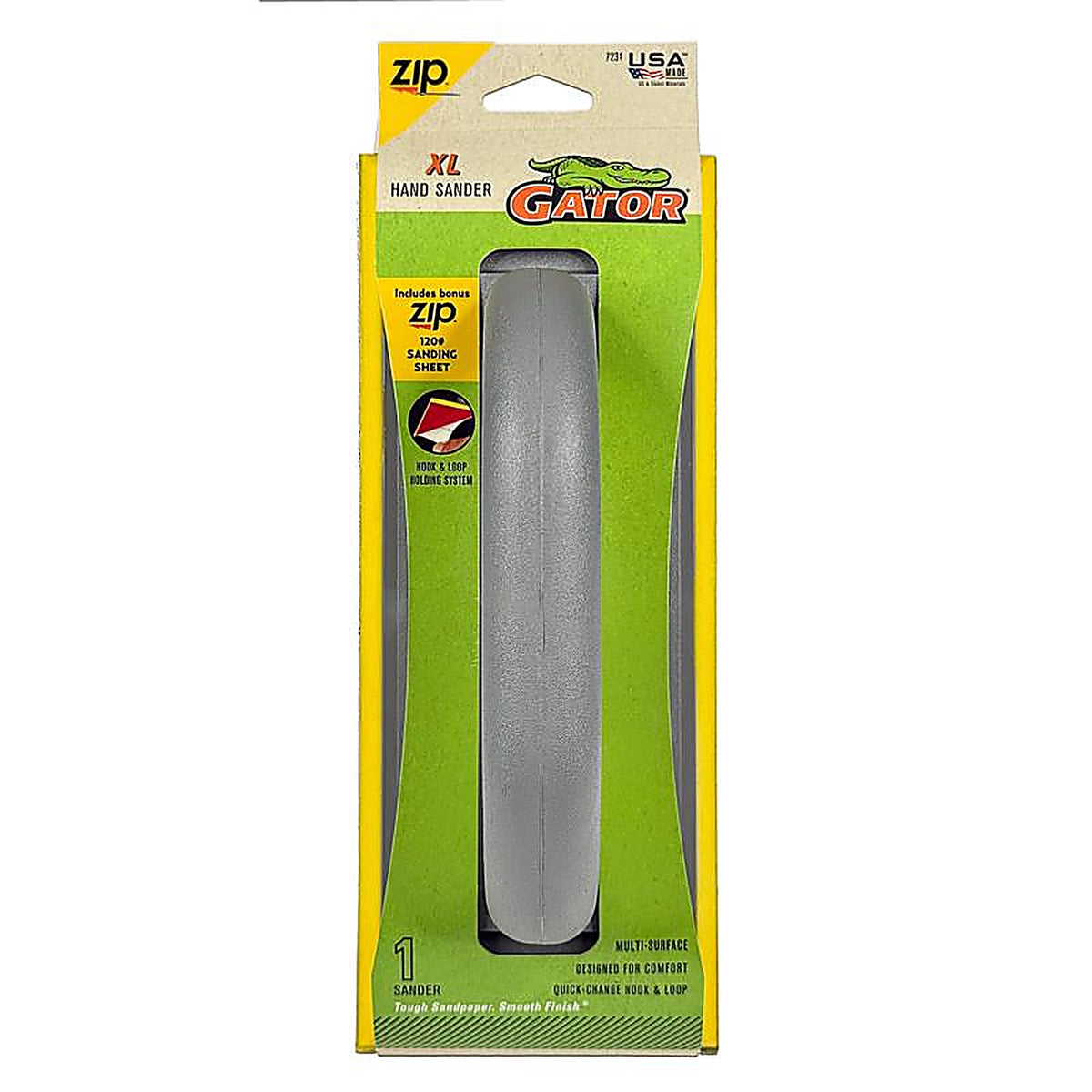 Gator - 7231 - Plastic Hand Sander 3-1/2 in. W x 9-1/2 in. L