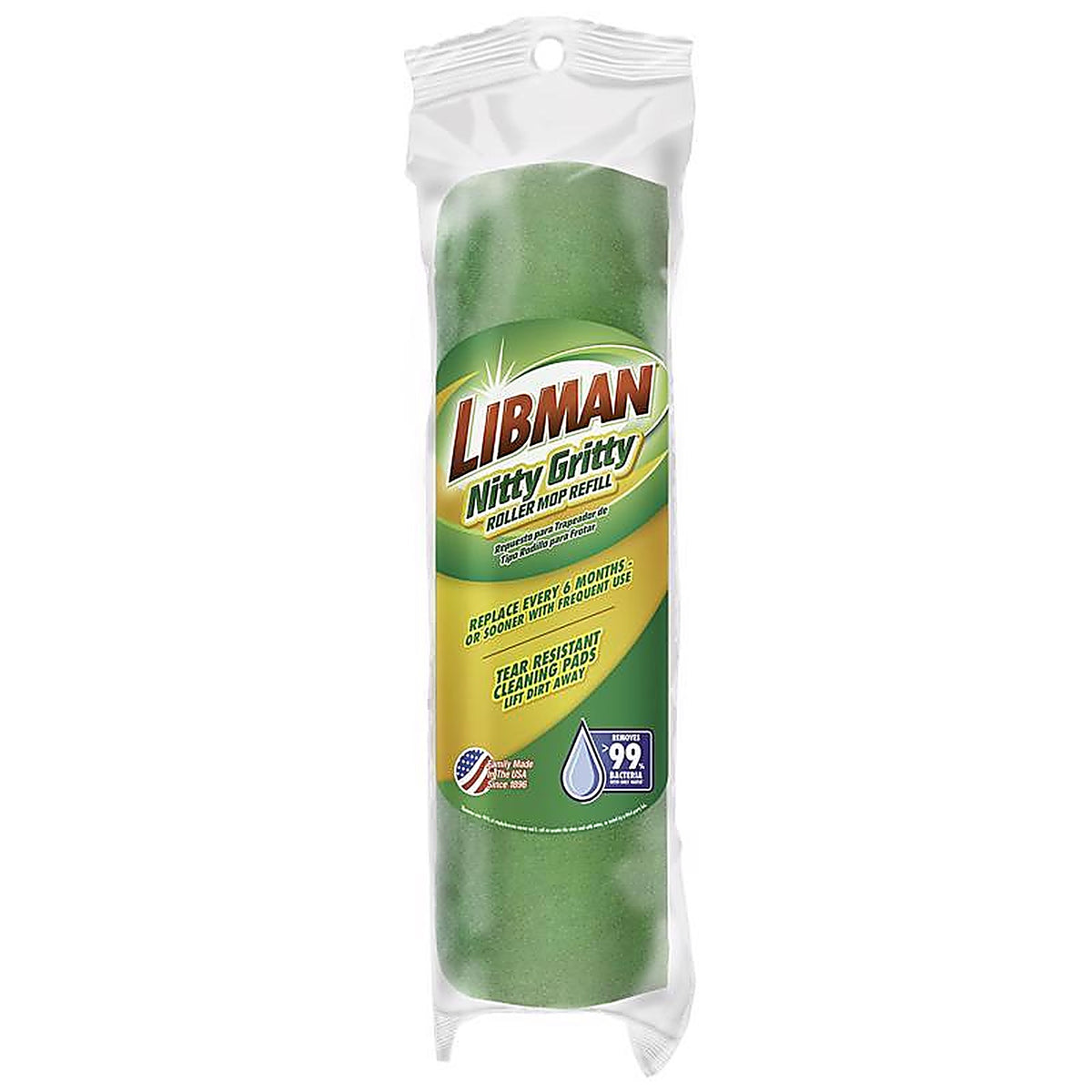 Libman - 2011 - Nitty Gritty 10 in. Roller Sponge Mop Refill 1 pk