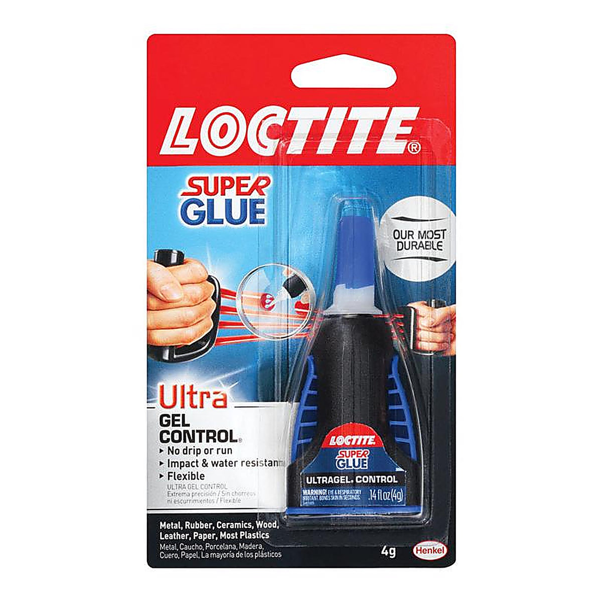 Loctite - 1363589 - Ultra Gel Control High Strength Glue Super Glue 4 gm
