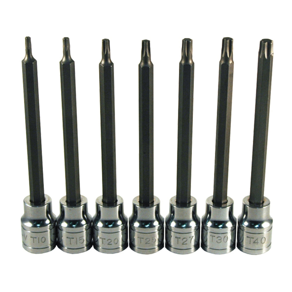 ATD - 13774 - 7 Pc. Extra Long Star Bit Socket Set