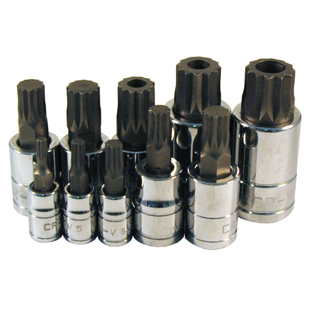 ATD - 13782 - 10 Pc. Triple Square XZN Bit Socket Set