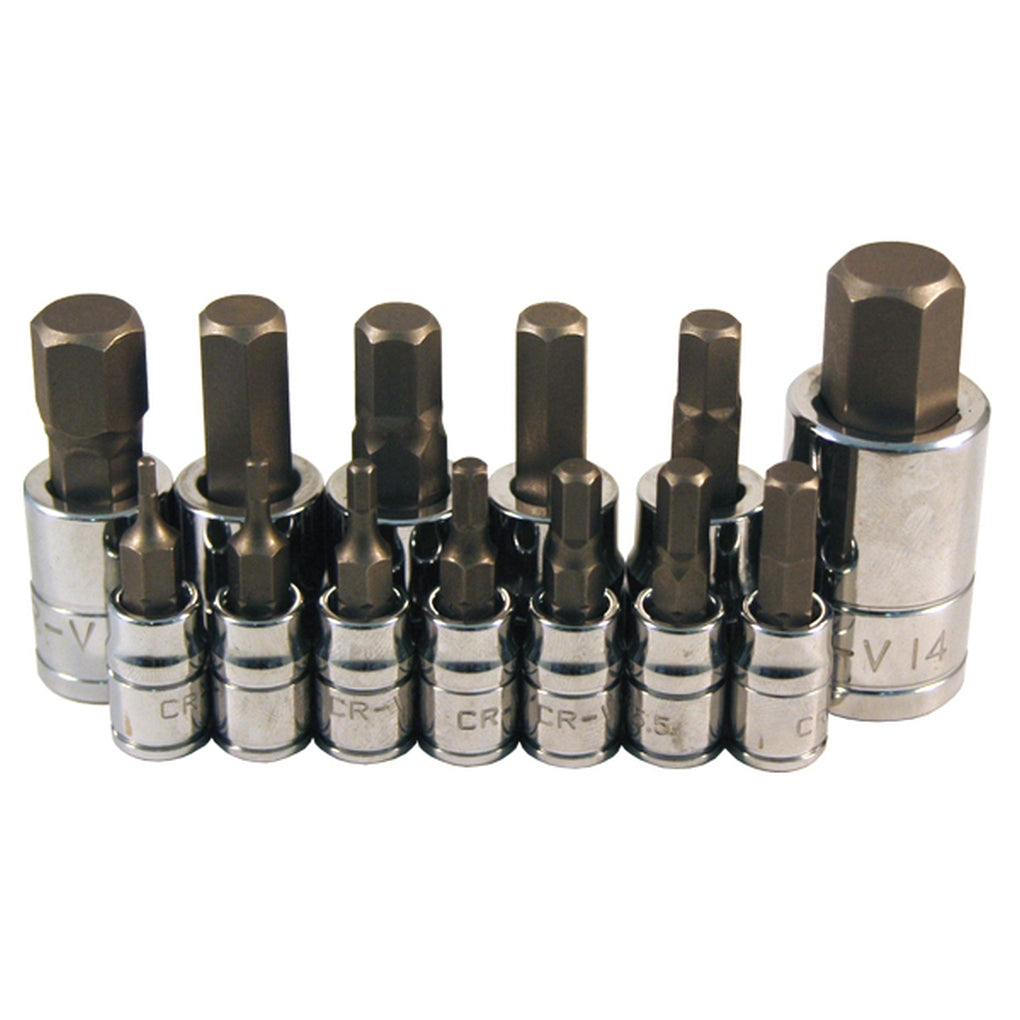 ATD - 13785 - 13 Pc. Metric Hex Bit Socket Set