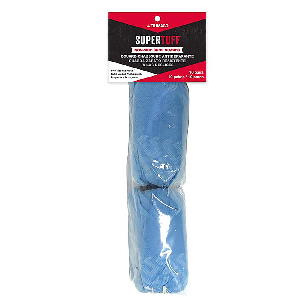Trimaco - 54310/6 - SuperTuff Polypropylene Shoe Guards Blue One Size Fits Most - 10/Pack