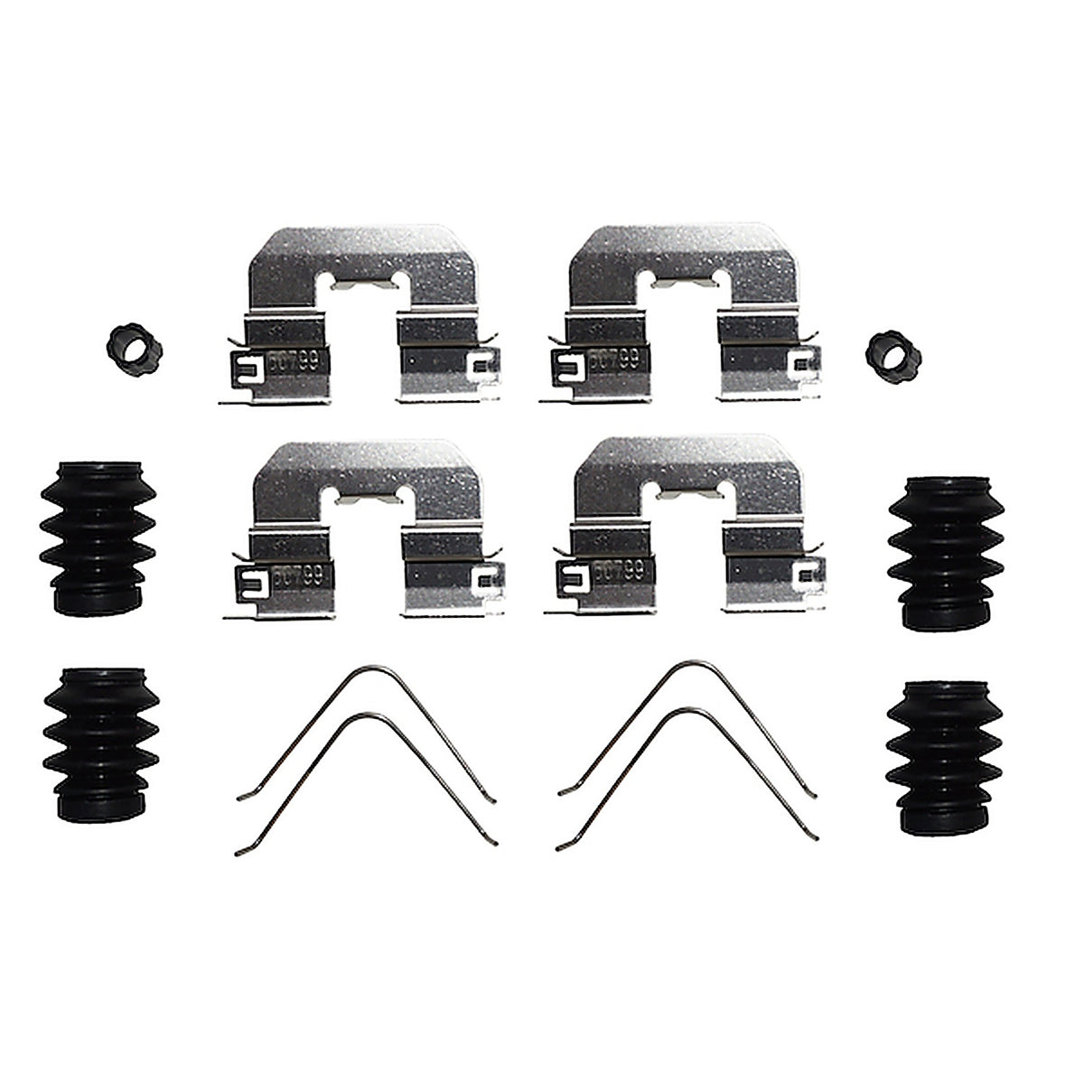Better Brake Parts - 13864K - Disc Hardware Kit