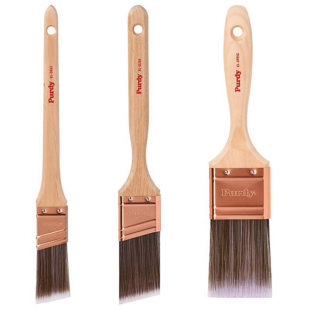 Purdy - 140853100 - XL Multi-Pack Medium Stiff Assorted Paint Brush Set