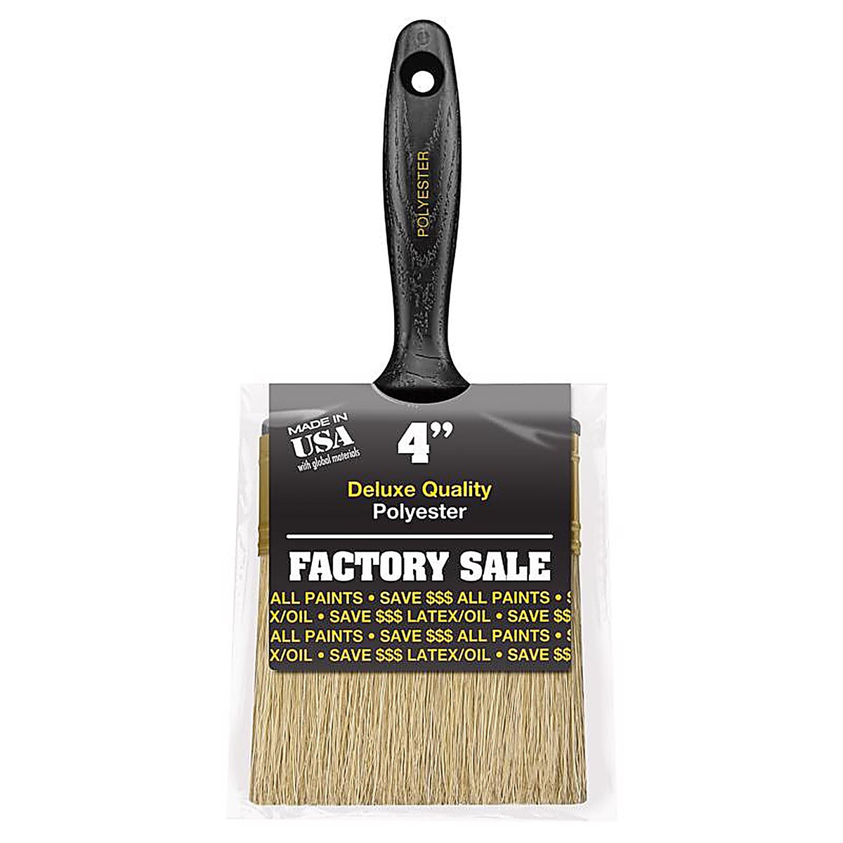 Wooster - P3974-4 - 4 in. W Flat Paint Brush