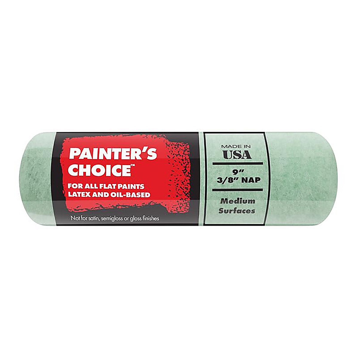 Wooster - R337-9 - Painter's Choice Fabric 9 in. W x 3/8 in. Paint Roller Cover - 1/Pack