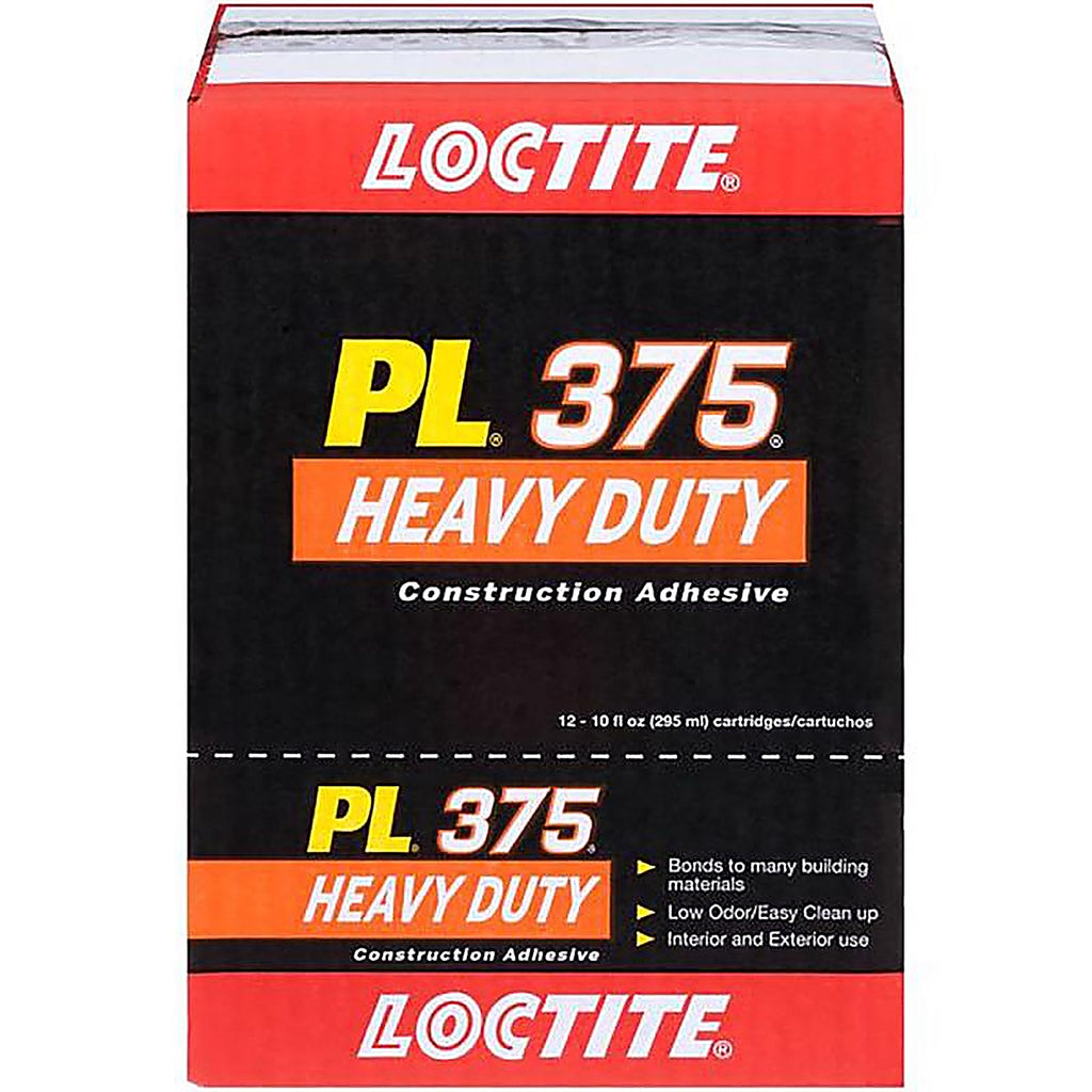 Loctite - 1964642 - PL 375 Synthetic Elastomeric Polymer Construction Adhesive 10 oz