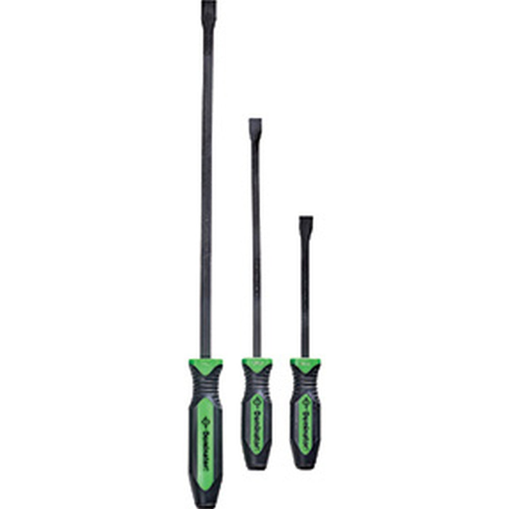 Mayhew - 14071GN - 3 Pc. Dominator Curved Pry Bar Set, Green