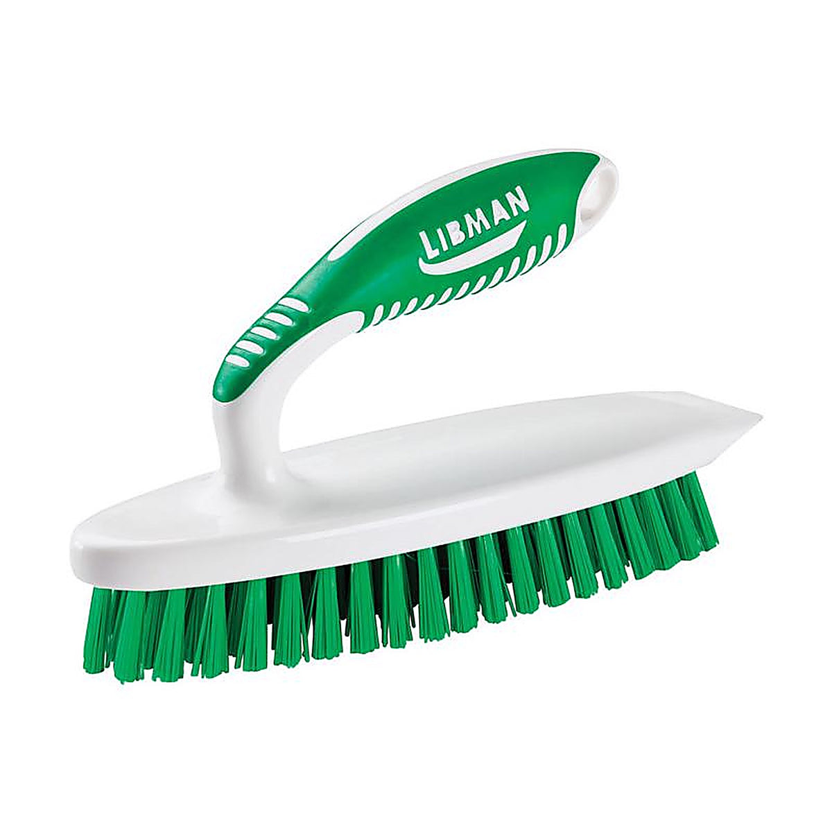 Libman - 16 - 2.5 in. W Hard Bristle 4.5 in. Plastic/Rubber Handle Scrub Brush