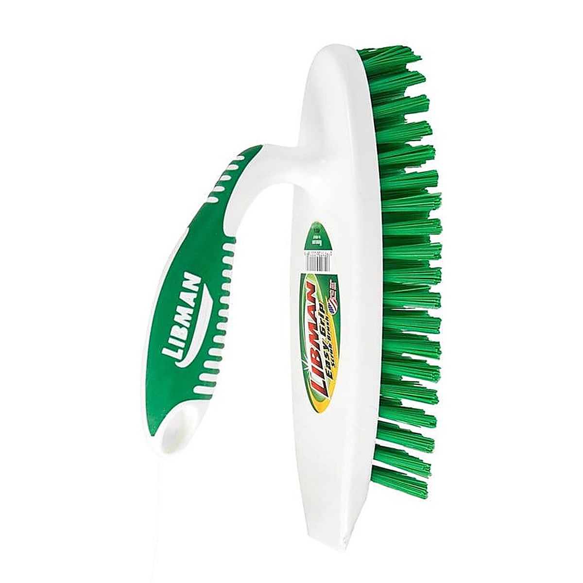 Libman - 16 - 2.5 in. W Hard Bristle 4.5 in. Plastic/Rubber Handle Scrub Brush