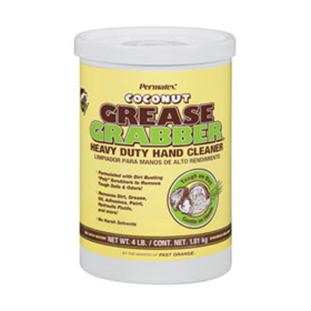 Permatex - 14106 - Grease Grabber Coconut Hand Cleaner - 4lb tub - Each