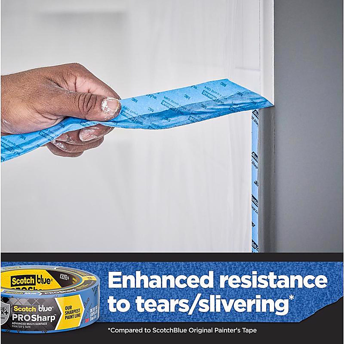 3M - 2093-48NC - ScotchBlue 1.88 in. W x 60 yd. L Blue Medium Strength Painter's Tape - 1/Pack