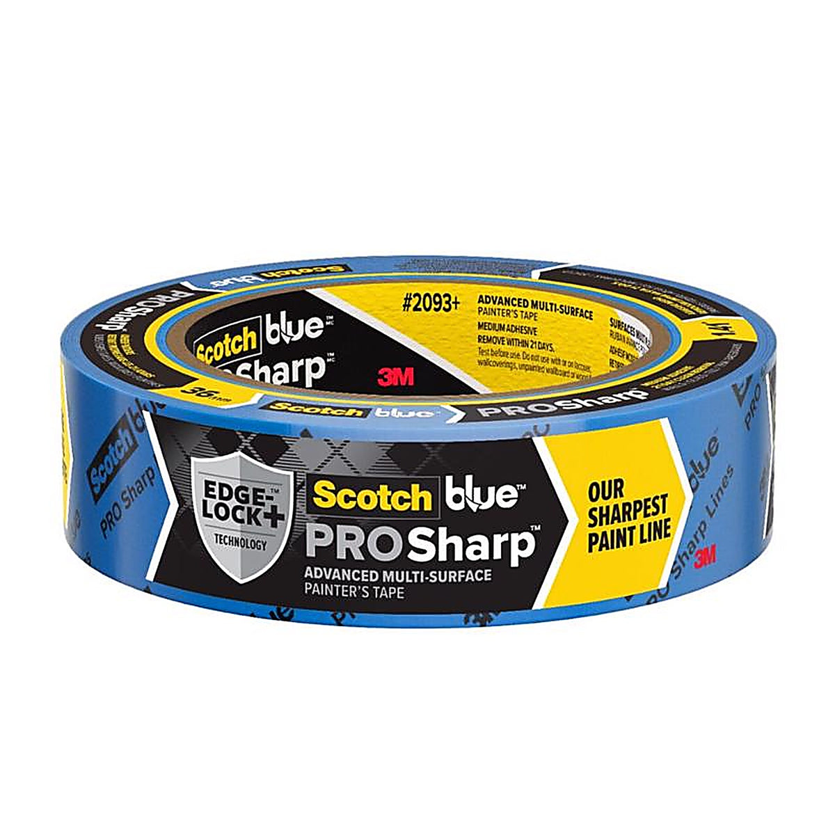 3M - 2093-36NC - ScotchBlue 1.41 in. W x 60 yd. L Blue Medium Strength Painter's Tape - 1/Pack