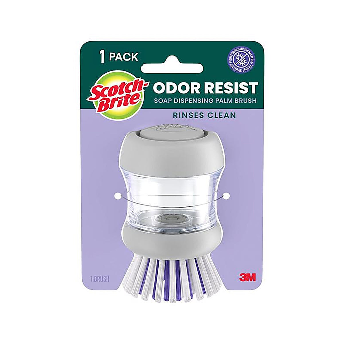 3M - 495 - Scotch-Brite 4 in. W Plastic Dish Brush