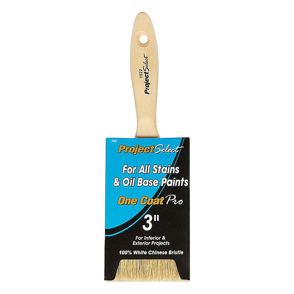 Linzer - 1522-3 - Project Select 3 in. W Flat Paint Brush