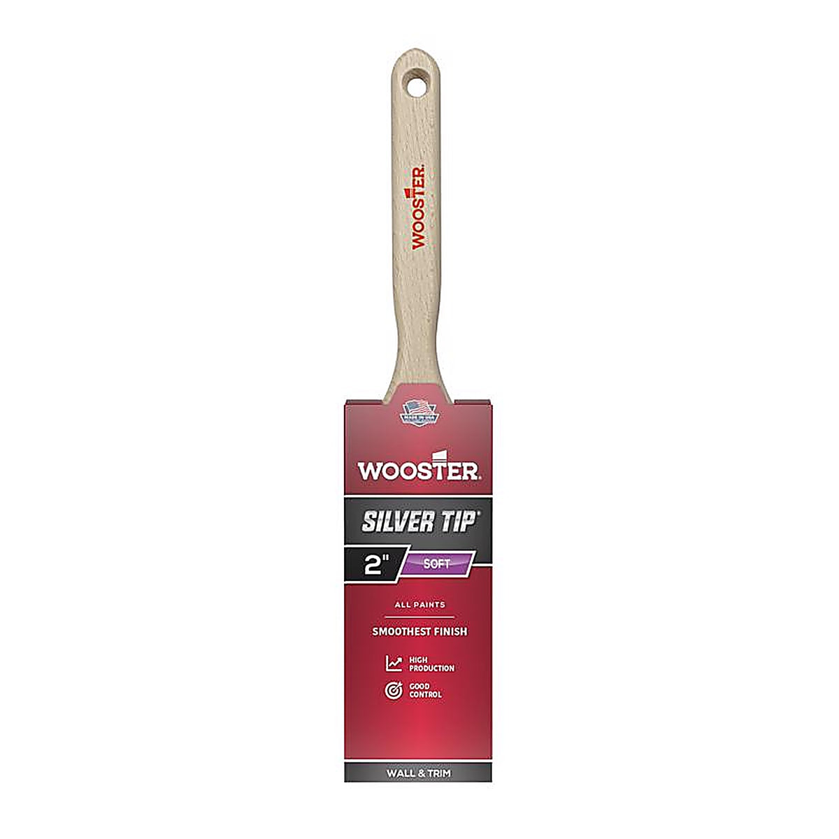Wooster - 5220-2 - Silver Tip 2 in. W Flat Paint Brush