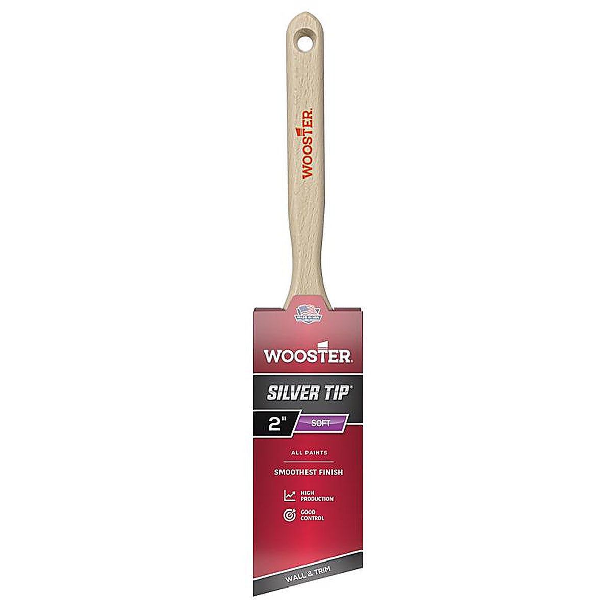 Wooster - 5221-2 - Silver Tip 2 in. W Angle Paint Brush