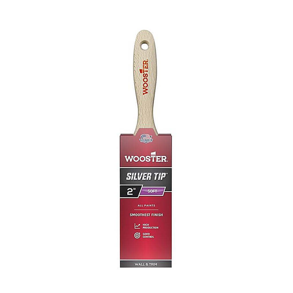 Wooster - 5222-2 - Silver Tip 2 in. W Flat Paint Brush