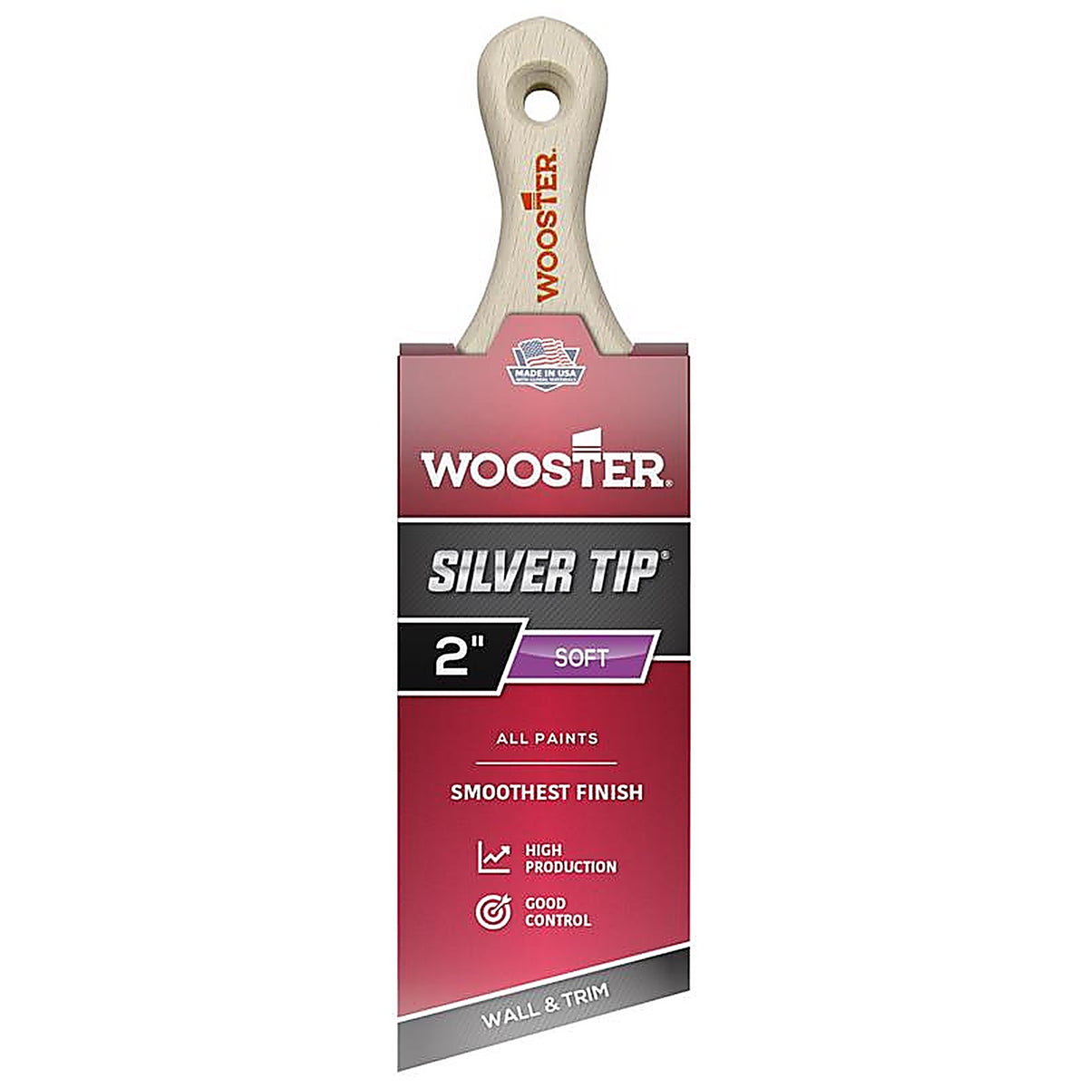 Wooster - 5225-2 - Silver Tip 2 in. W Angle Paint Brush